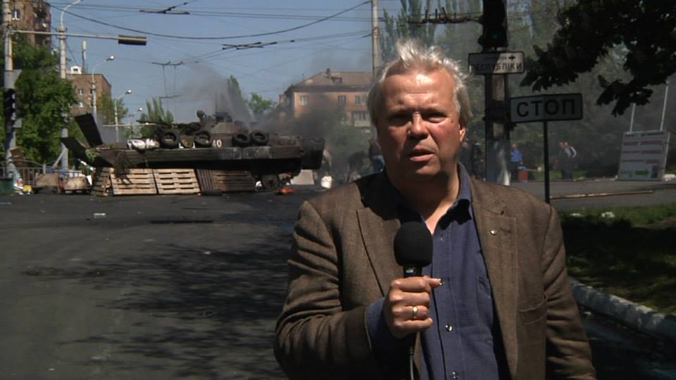 корреспондент Кристиан Вершютц для телерадиовещателя ORF