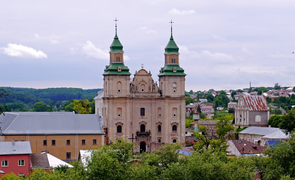 Костел и бернардинский монастырь, Збараж