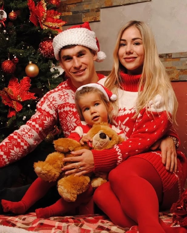 Малиновский с детьми