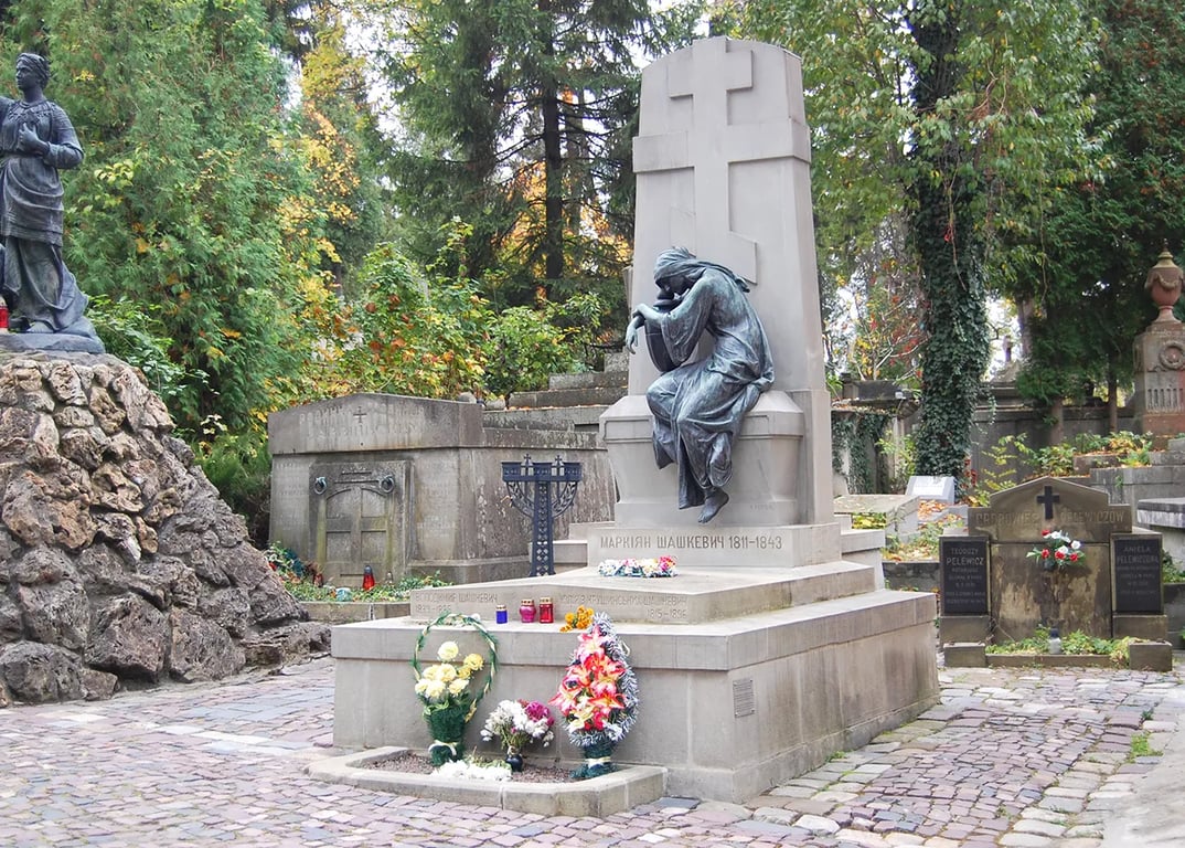 Маркіян Шашкевич могила