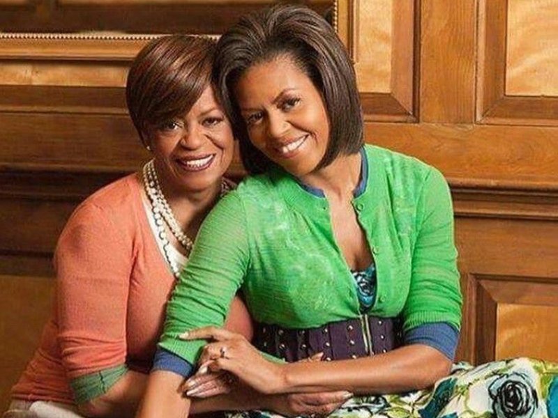 Мишель Обама и ее мама