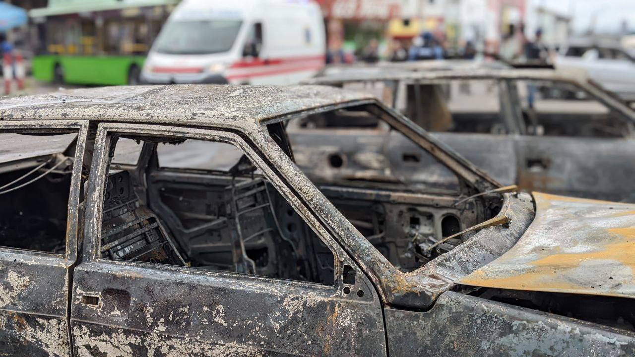 Обстрел Харькова 21 июля