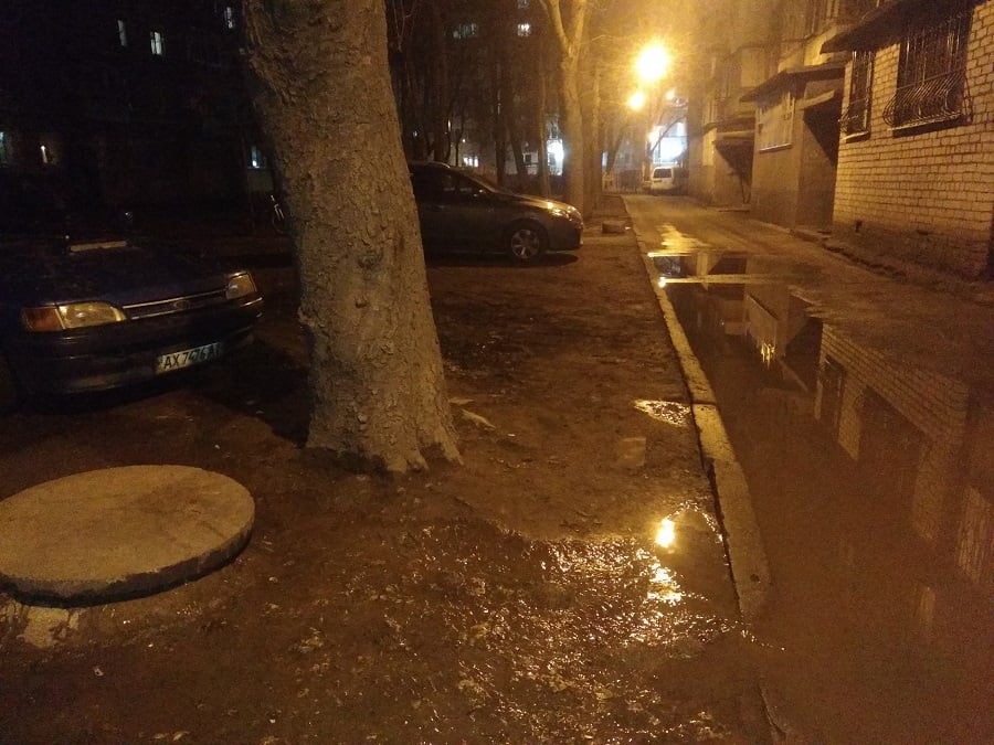 Нечистоти, Одеса, скарга