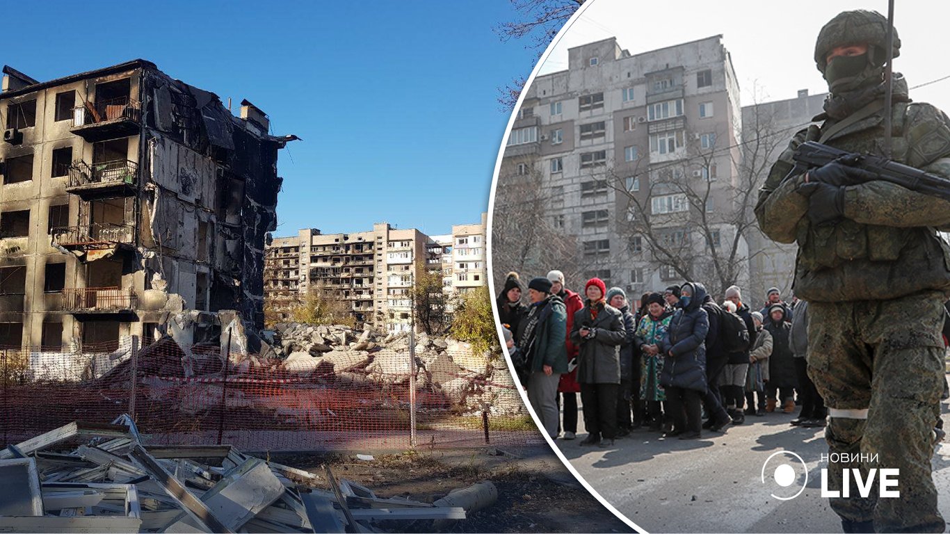 Российские захватчики продолжают уничтожать дома мариупольцев