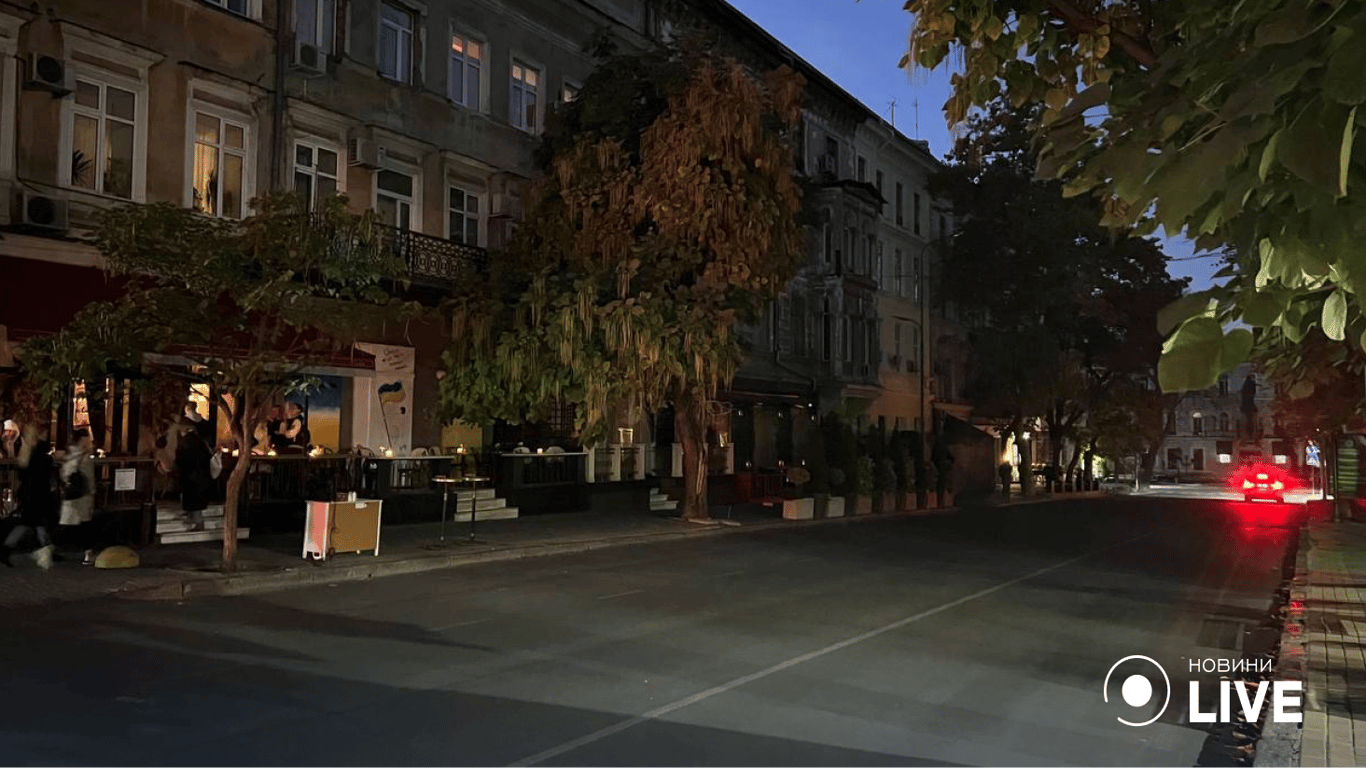 відключення електропостачання в Одеса