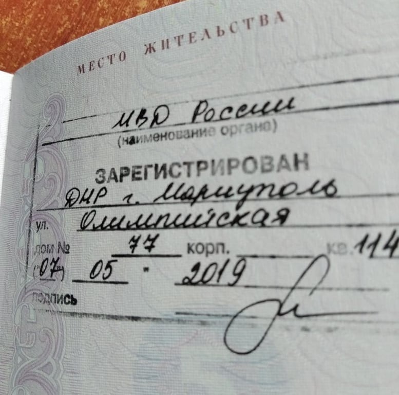 Паспорты рф для "ДНР"