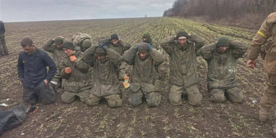 полонені солдати рф