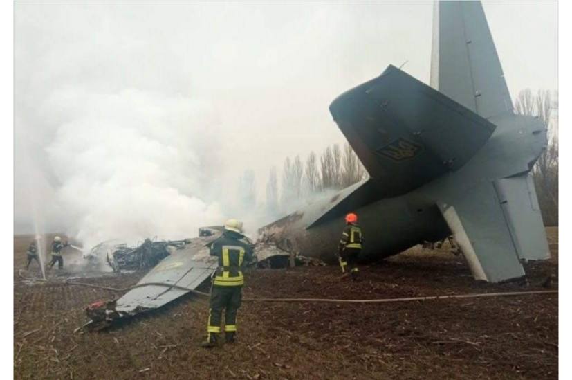 Під Києвом збили літак ЗСУ