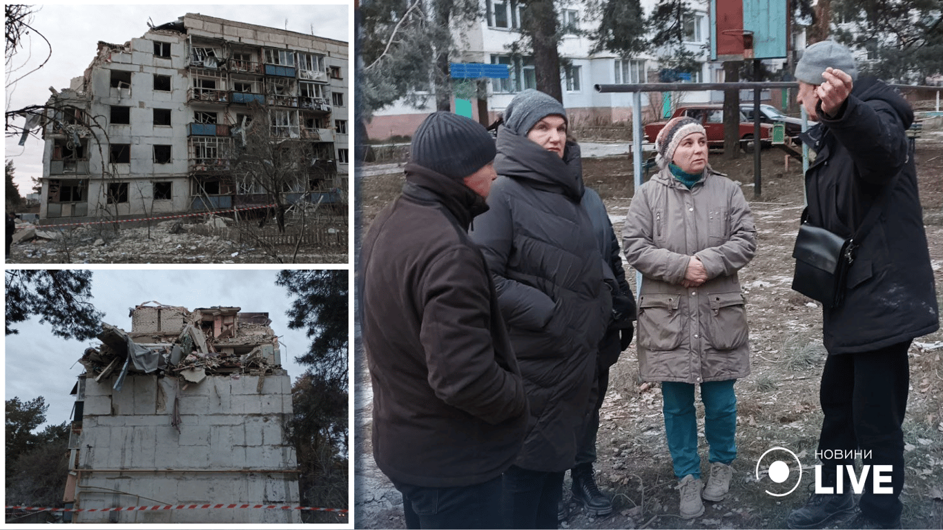 Внаслідок нічного обстрілу Чугуєва частково зруйнована багатоповерхівка, є поранені