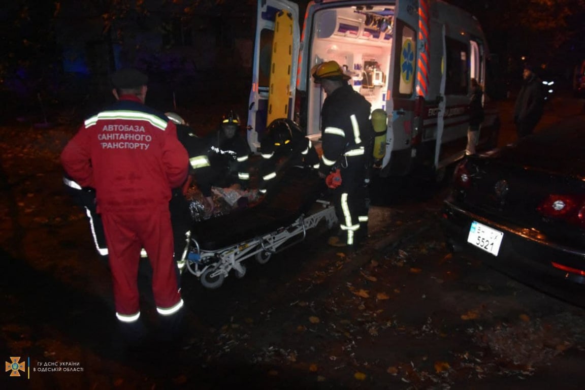 пожар в одесі