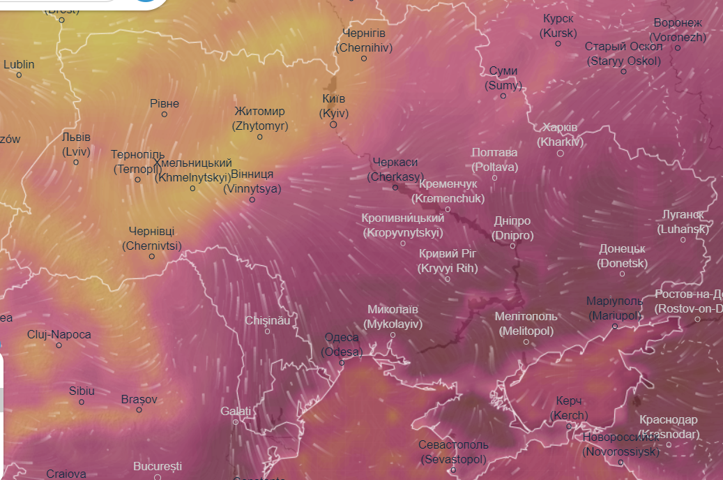 прогноз на август - погода в Украине, потепление