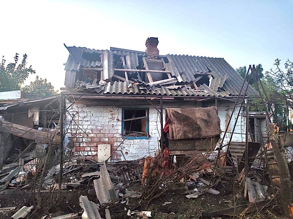 Руйнування у Нікополі