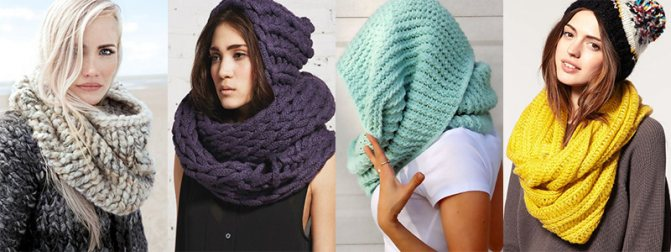 Самые модные шарфы на зиму 2021-2022