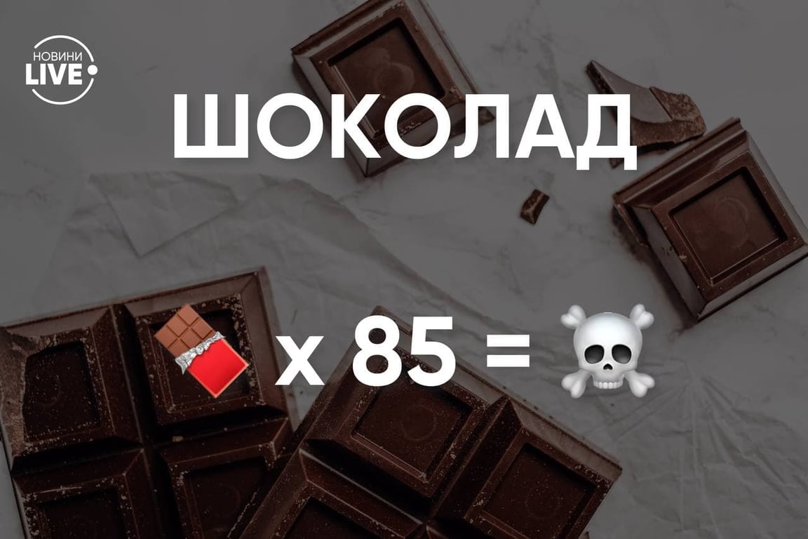 смерть від шоколаду