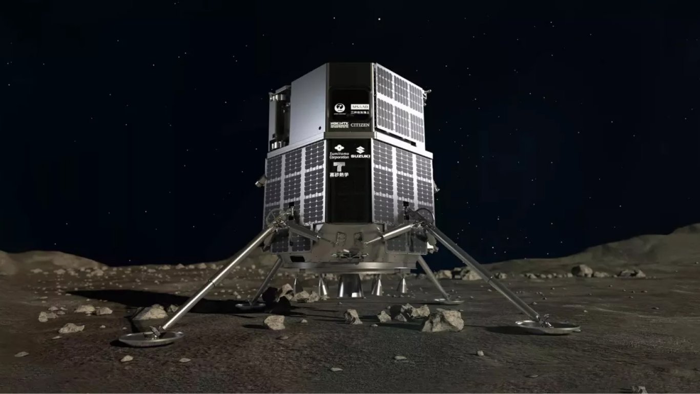 Японія відправила на місяць посадковий апарат Hakuto-R