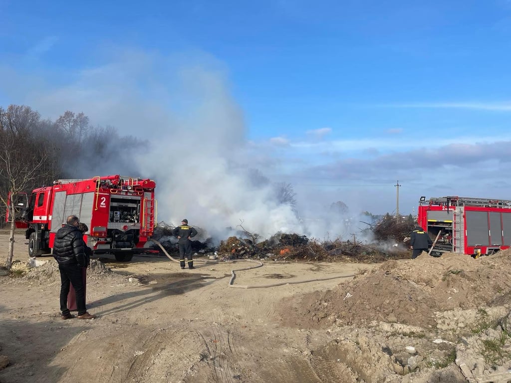 Спалювання відходів, Львівщина