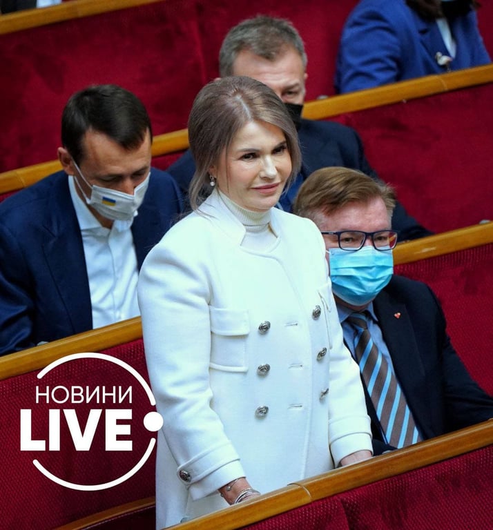 Фото Тимошенко в Раде