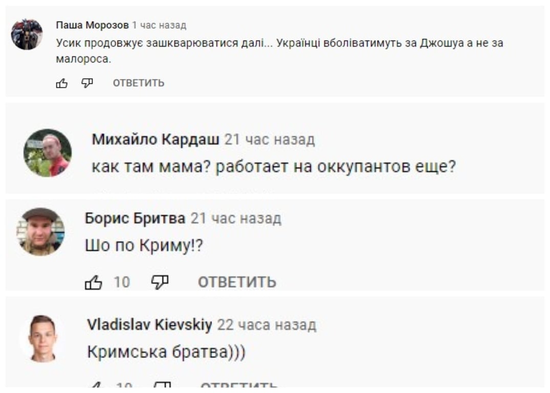 Усик клип Анна Мария