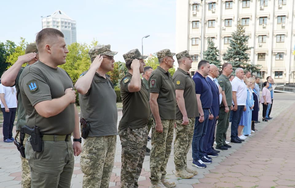 В Одессе впервые отметили День украинской государственности