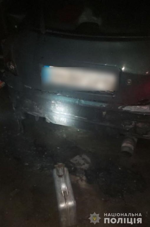 Підпал, Одеса, автомобіль