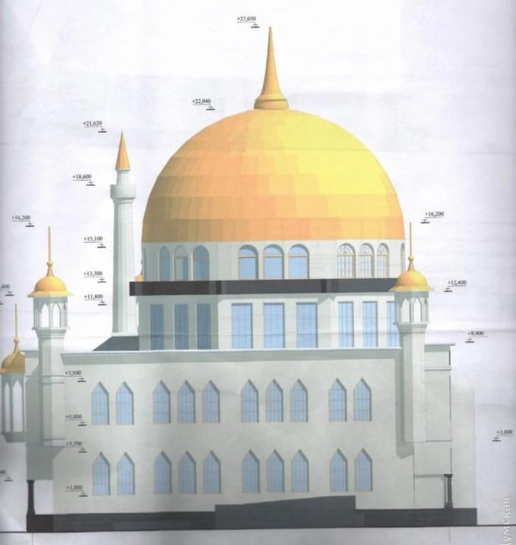 В Одесі з’явиться нова велика мечеть з мінаретами: початок будівництва