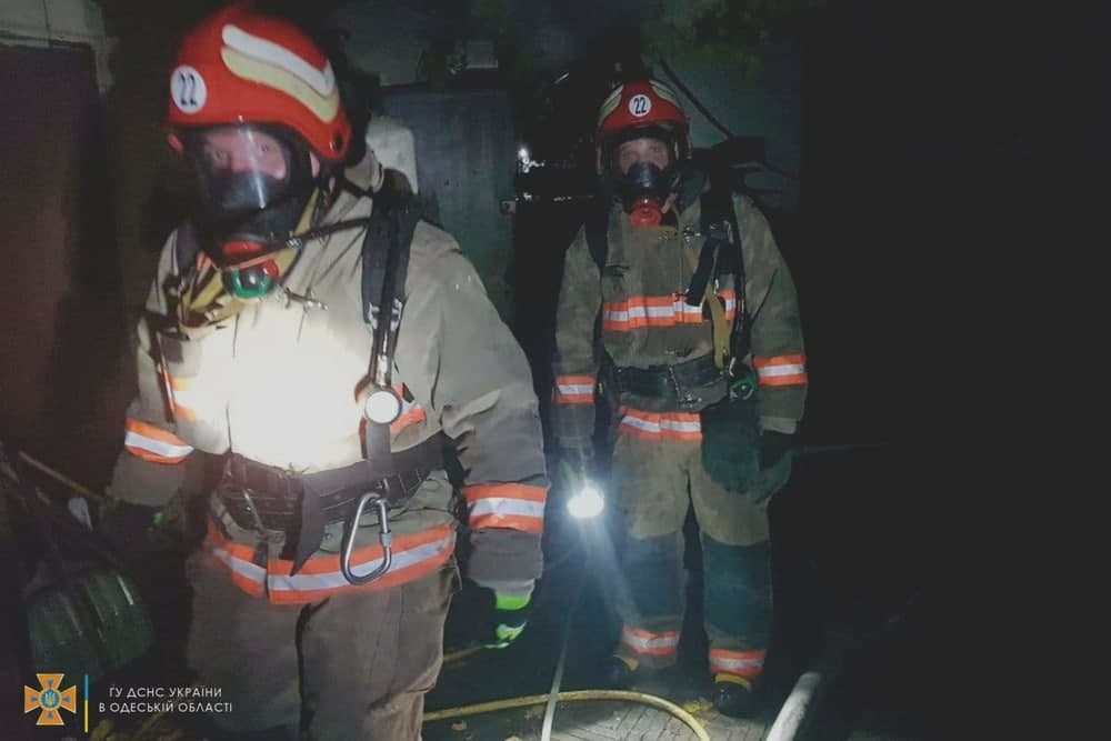 В Одеській області загорілася баня через опалення
