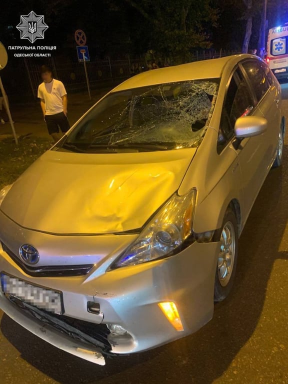 В центрі Одеси водій автівки Toyota збив 15-річного хлопця