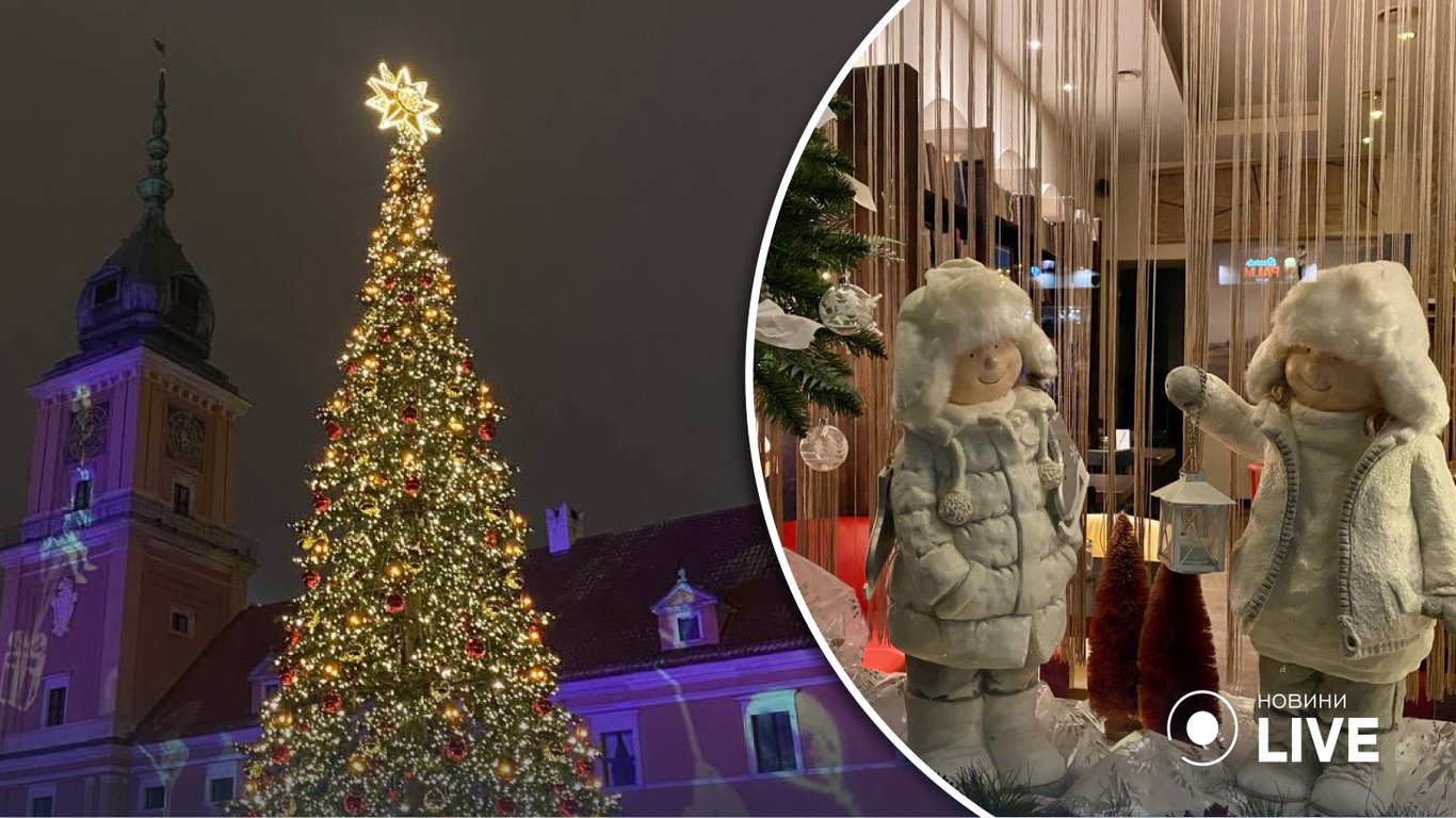 У Варшаві засяяла головна ялинка — фоторепортаж