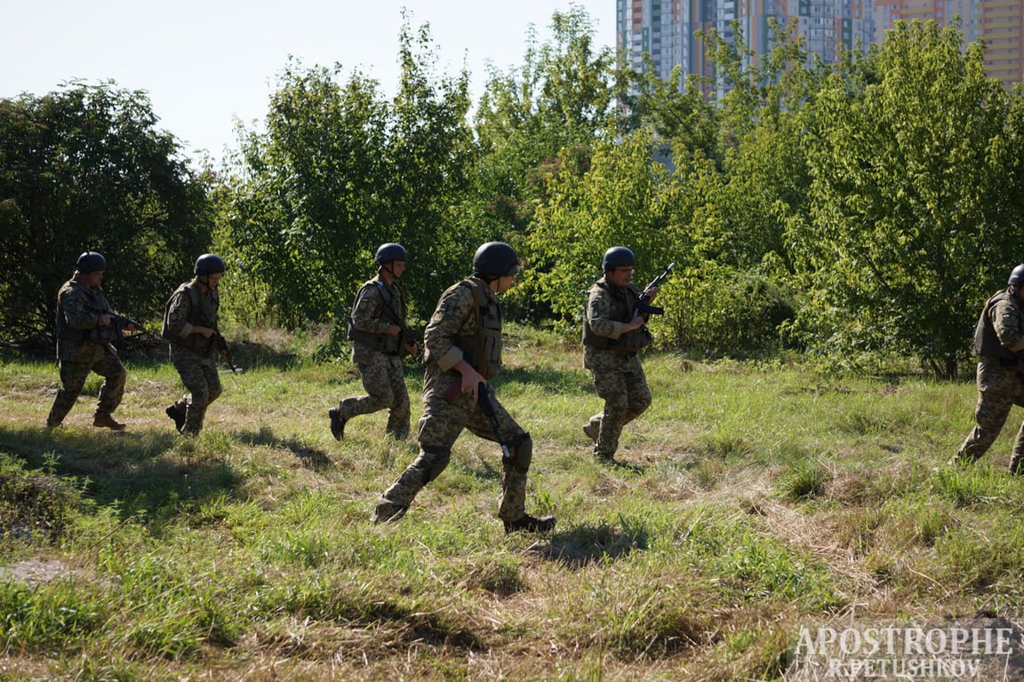 Військові навчання у Києві