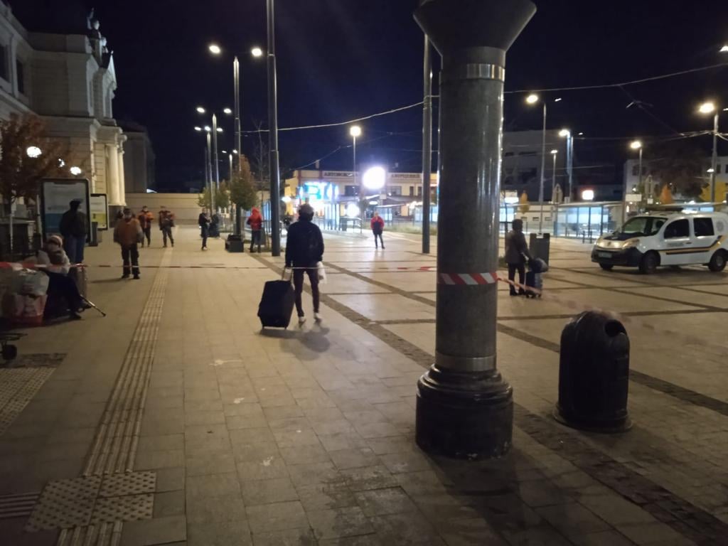 задержание на вокзале во Львове
