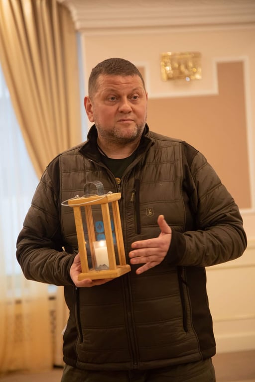 Вифлеемский огонь мира у Залужного