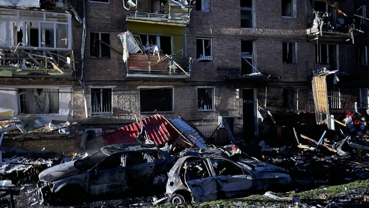 Вишгород, наслідки обстрілу