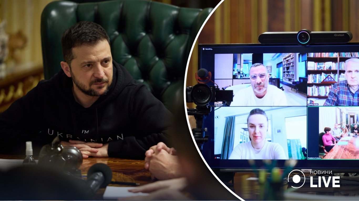 Володимир Зеленський обговорив з амбасадорами UNITED 24 кроки підтримки України