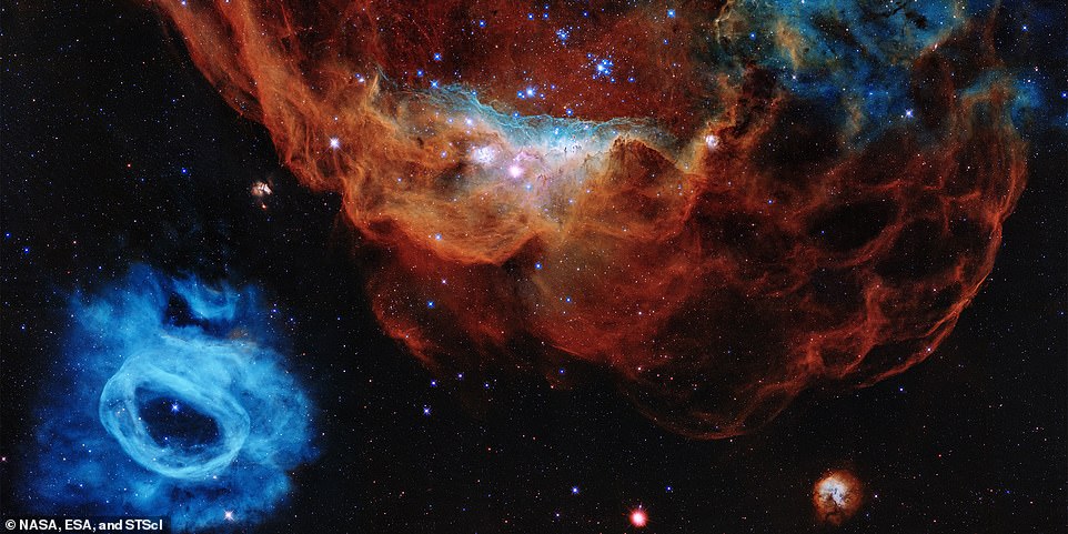 Звездообразования недалеко от нашей галактики Млечный Путь