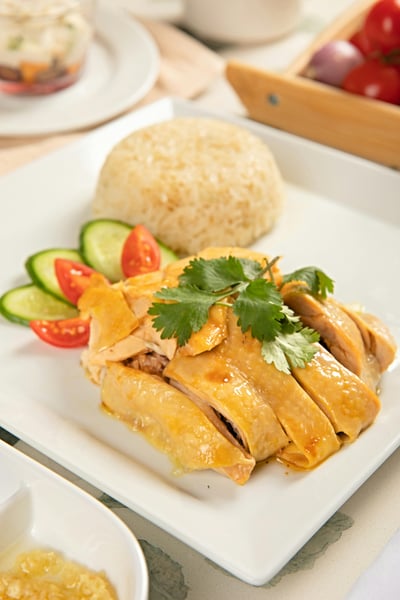 Hainanese Chicken Rice