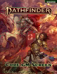 Pathfinder Core GM Screen (2E Remaster) - Görsel 1