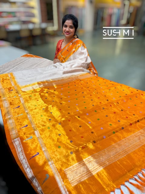 Wine Dhupion Raw Silk Saree with Gharchola Bandhini Blouse