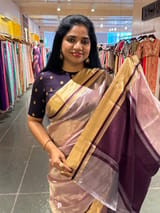 Pink Handloom Tissue