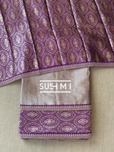 Lilac Fusion Banarasi Tissue Saree : S62109