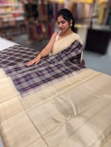 Burberry Style Vintage Checks kanjeevaram SS50164