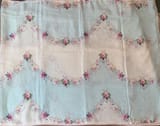 Ombre Dyed Floral Printed Pure Linen Saree
