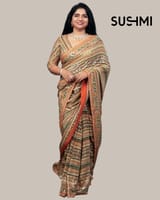 Designer crepe saree