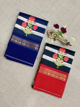 Printed Kanjeevaram soft silk saree : S62F125