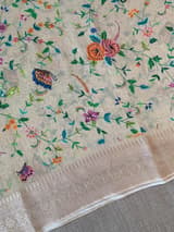 Printed Chanderi Silk Saree SS50367