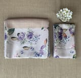Light Lilac kanchi Brocade Saree with printed border SS50501