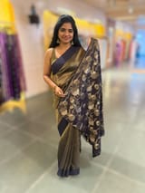 Antique Banarasi Tissue with Designer blouse SS50384
