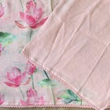 Pure lenin saree with statement Pichwai Print