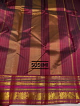 Mustard Vintage Kanjeevaram Saree SS50153