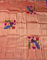 Pure Handloom Pythani Tissue blouse