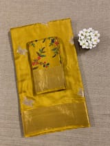 Mustard Kanchi Soft Drape Saree SS50200